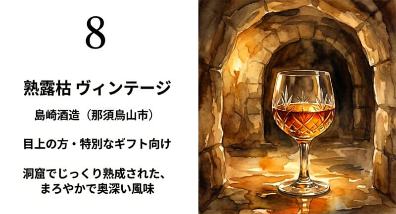 【島崎酒造】熟露枯（うろこ） ヴィンテージ（那須烏山市）