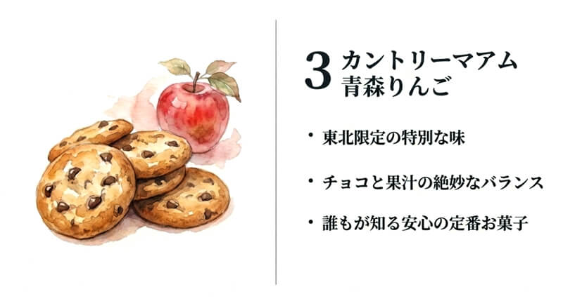 カントリーマアム 青森りんご