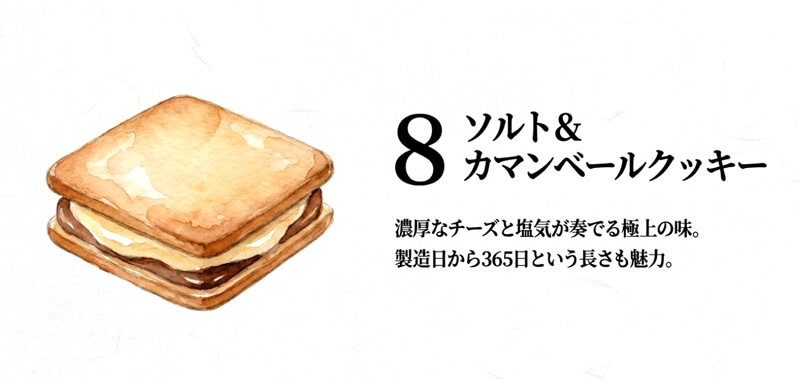 ソルト＆カマンベールクッキー