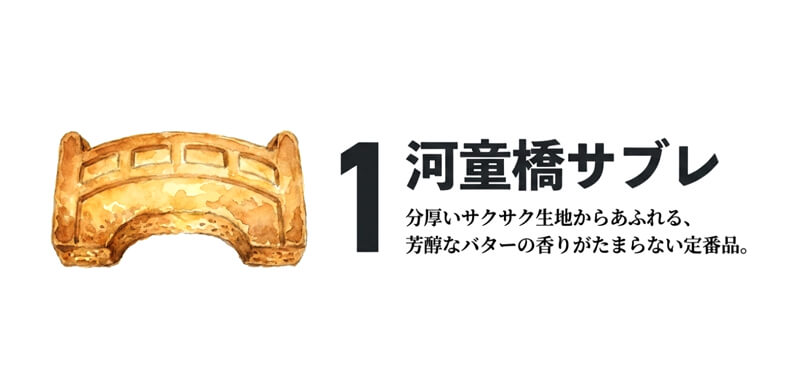 河童橋サブレ