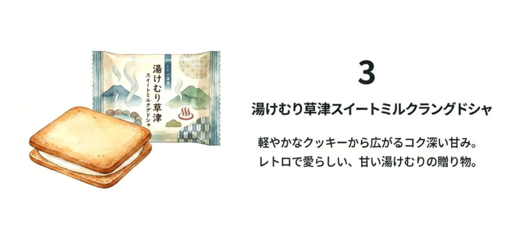 湯けむり草津 スイートミルクラングドシャ