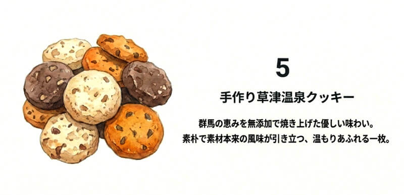 手作り草津温泉クッキー