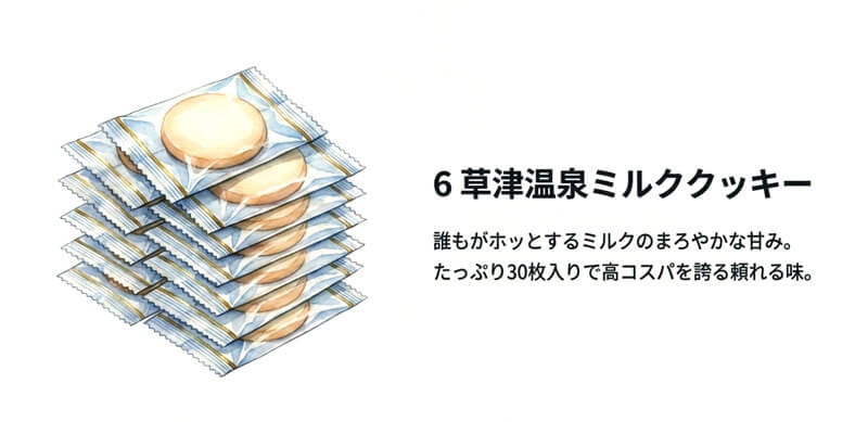 草津温泉ミルククッキー