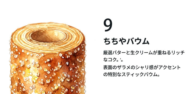 【本家ちちや】ちちやバウム