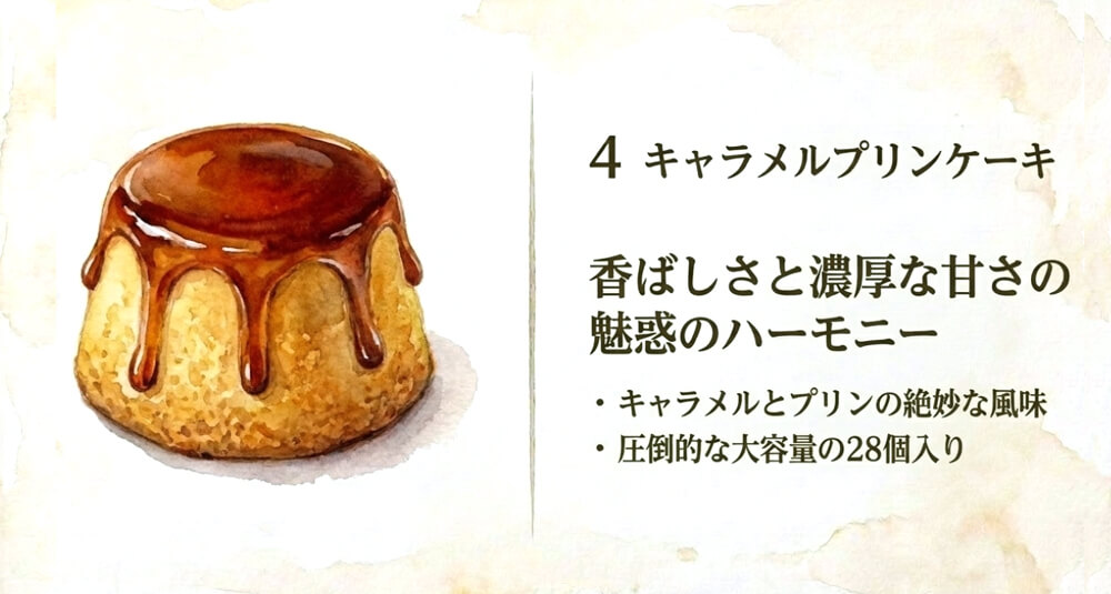 大阪キャラメルプリンケーキ