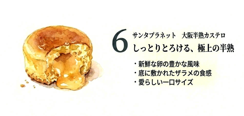 大阪半熟カステロ ふわんとろん