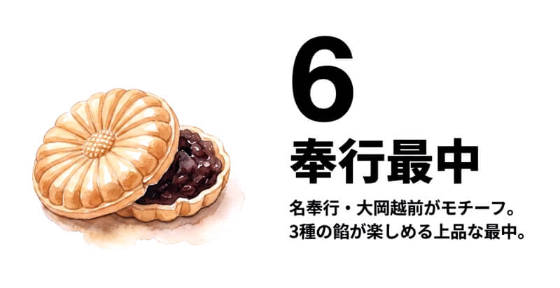 奉行最中