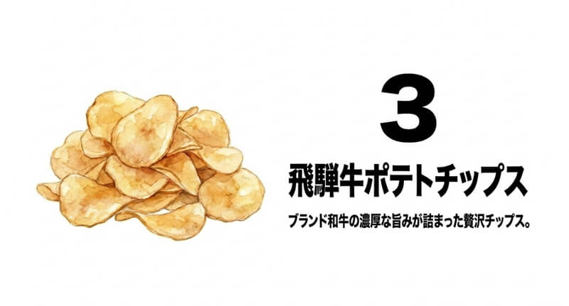 飛騨牛ポテトチップス