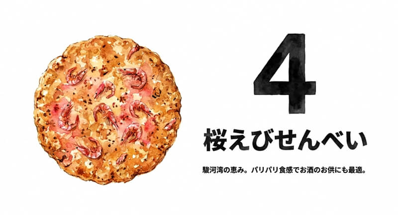 桜えびせんべい