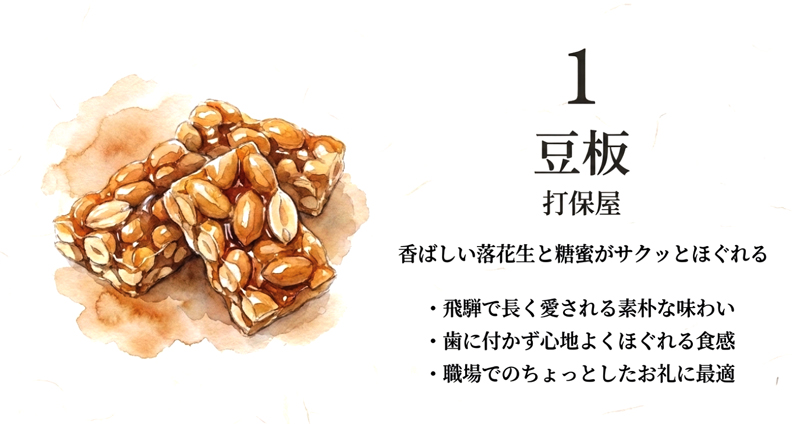 【打保屋】豆板（まめいた）