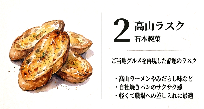 【石本製菓】高山ラスク