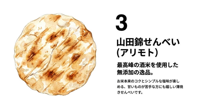 山田錦せんべい