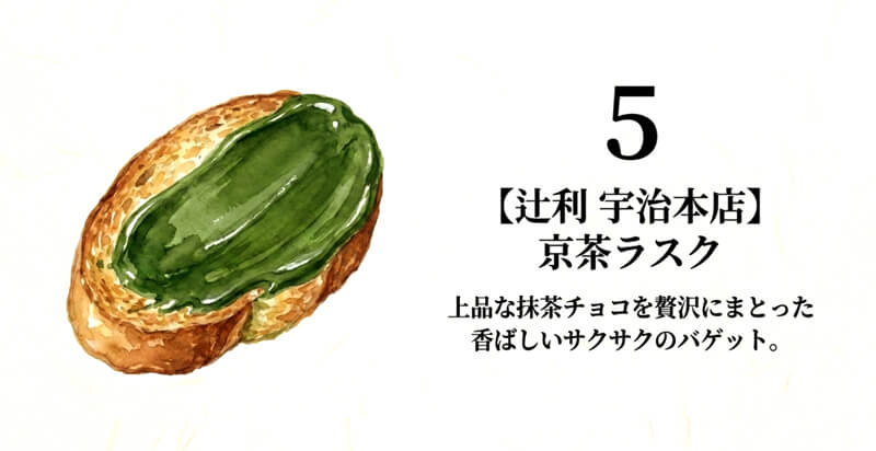 【辻利 宇治本店】京茶ラスク