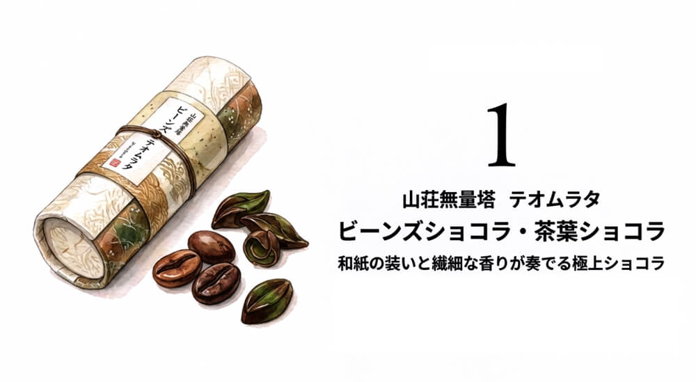 【theomurata】ビーンズショコラ・茶葉ショコラ