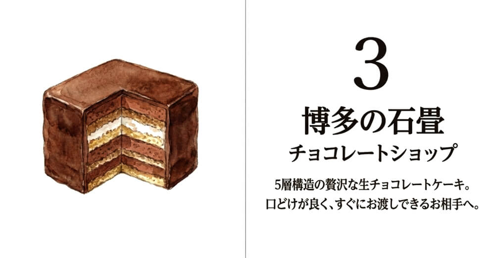 【チョコレートショップ】博多の石畳
