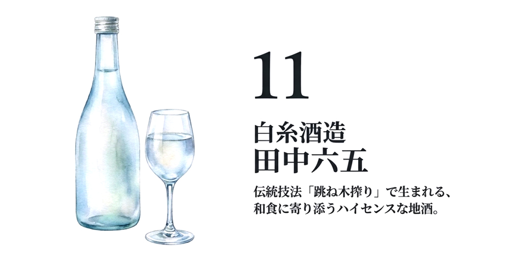 【白糸酒造】田中六五（たなかろくじゅうご）