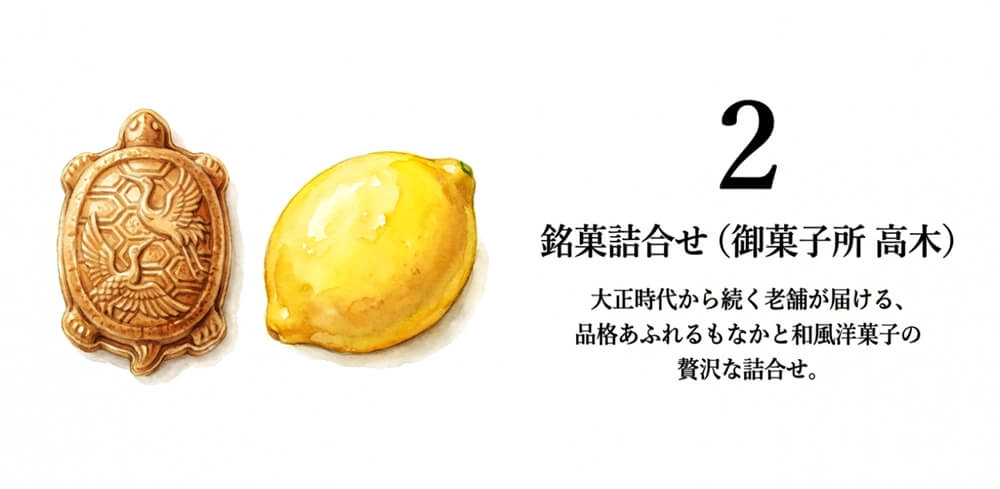 【御菓子所 高木】銘菓詰合せ