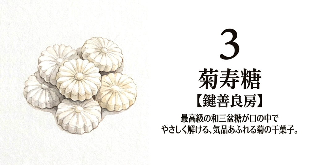 【鍵善良房】菊寿糖