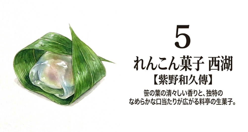 【紫野和久傳】れんこん菓子 西湖