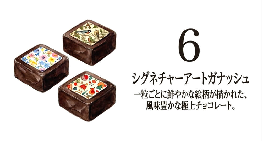 【マリベル 京都】シグネチャーアートガナッシュ